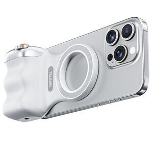 SMARTPHONE CAMERA HOLDER - NEW // Easy Photo Handle w Remote - Magnetic Mount